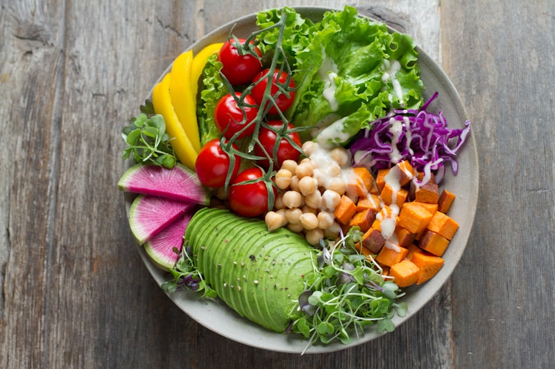 Cauliflower Orange Salad (Raw Food)